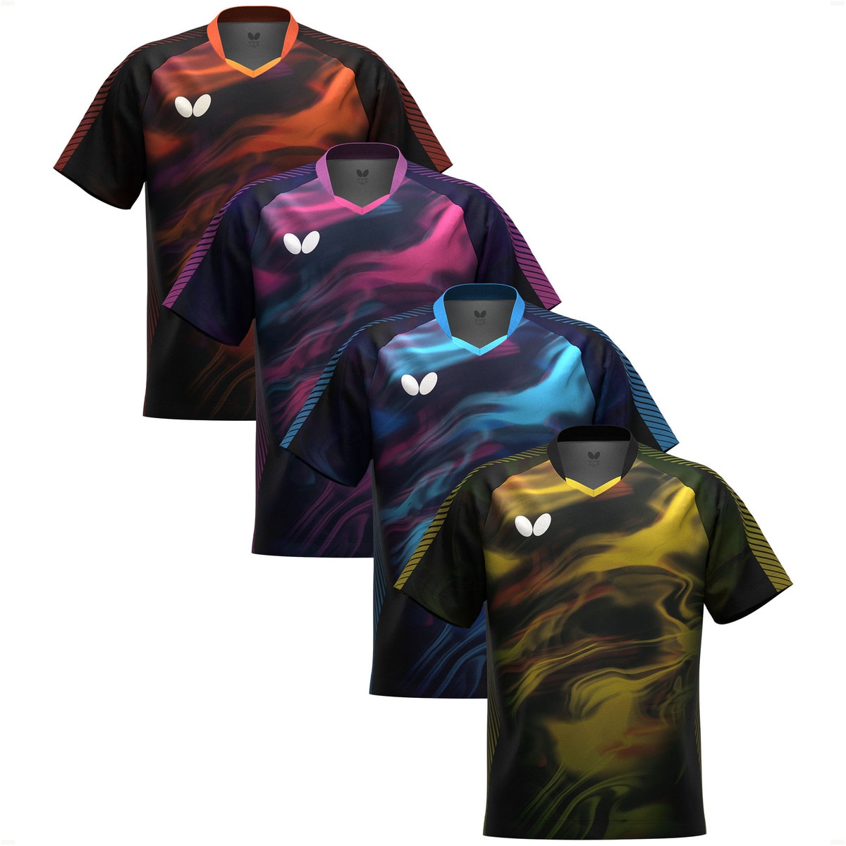 Butterfly Rimeral Shirt - Four Colors